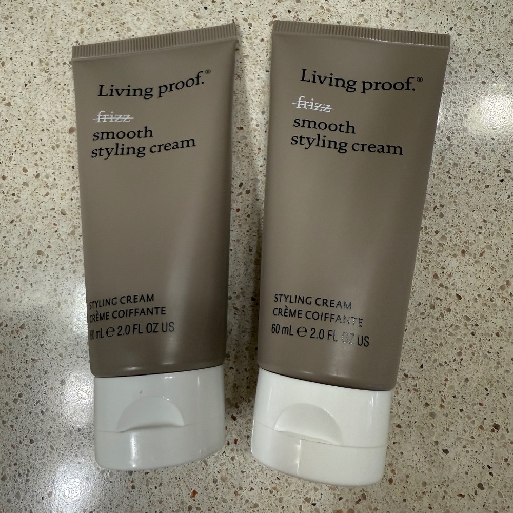 Living Proof Smooth Styling Cream x2